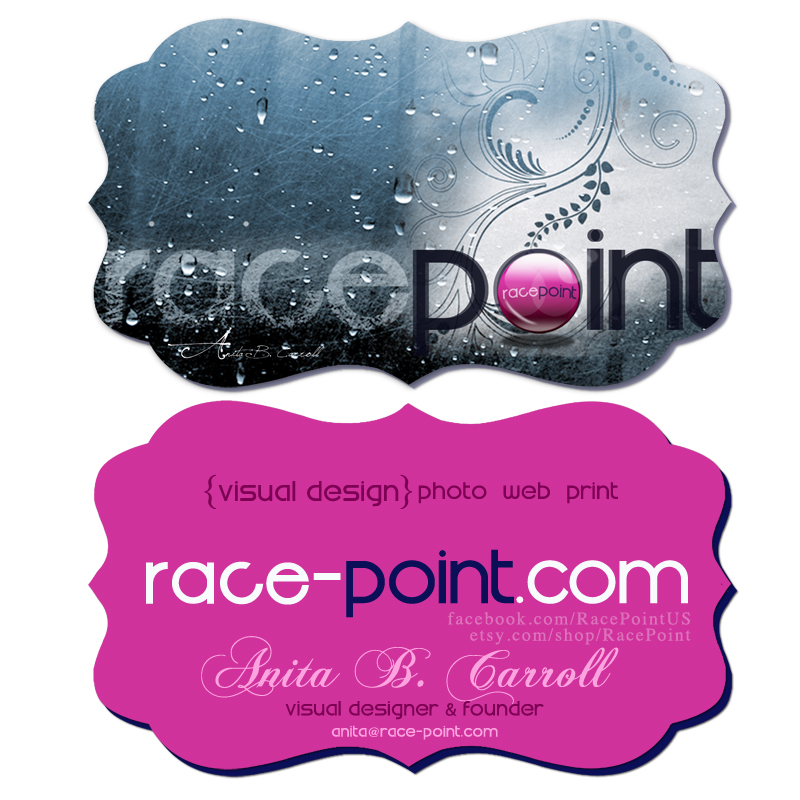 New Business Card Design for Race-Point